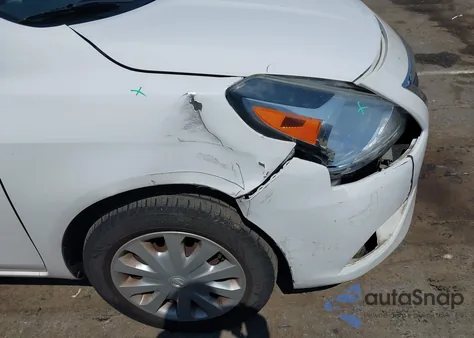 2016 Nissan Versa 1.6 S/1.6 S+/1.6 Sl/1.6 Sv из США, поврежденный, VIN 3N1CN7AP3GL850143